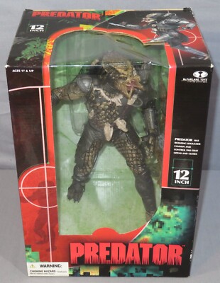 【未開封】PREDATOR 12インチ フィギュア PREDATOR 12 Inch POSEABLE FIGURE with Open Jaw MIB Walmart