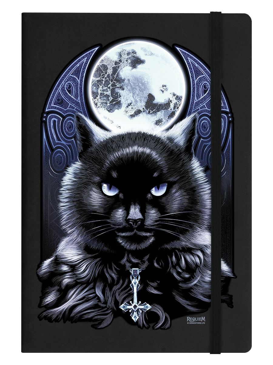 Requiem Collective Notebook The Bewitching Hour A5 Hard Cover Black 14x21cm