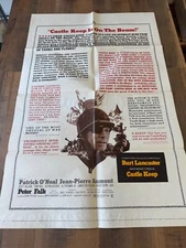 Burt Lancaster, Jean-Pierre Aumont - CASTLE KEEP - 1 Sheet - Style B