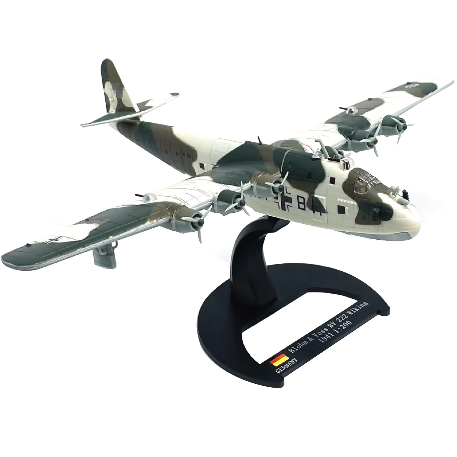 1: 200 German BV-222 Seaplane Maritime Patrol Aircraft Simulation Model a