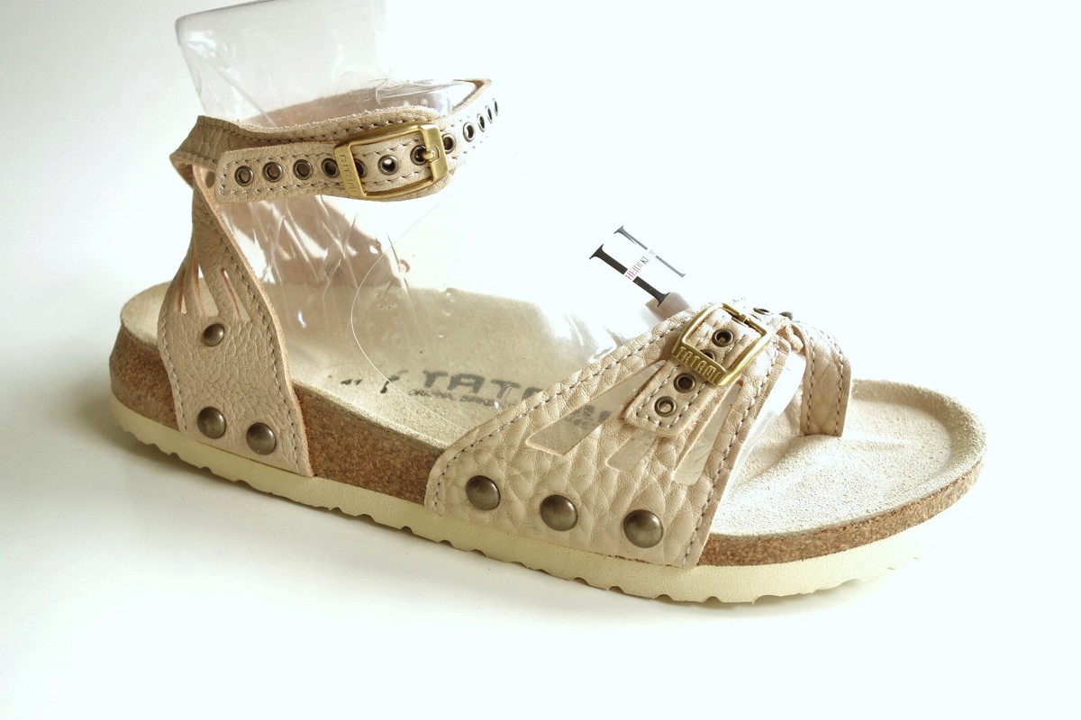 new TATAMI by BIRKENSTOCK Leather Sandals MALDIVES ivory