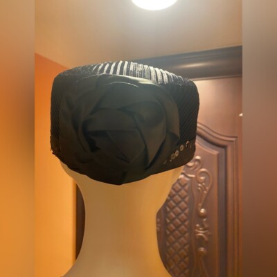 Hat for ladies, Color-Black, Size-22 | eBay display picture 3