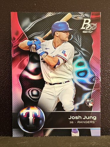 Josh Jung #1 2023 Bowman Platinum card