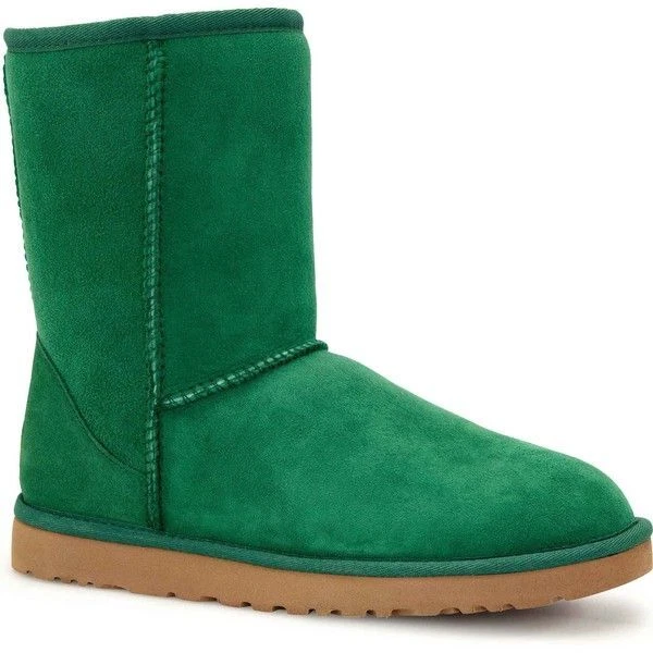 Green sheepskin deals boots