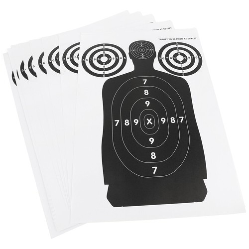 25x17" Targets Paper Gun Pistol Darts Game Archery Hunting Bow Practice Shooting - Picture 9 of 11