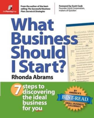 #ad What Business Should I Start?: 7 Steps to Discovering the Ideal Busi VERY GOOD $4.97