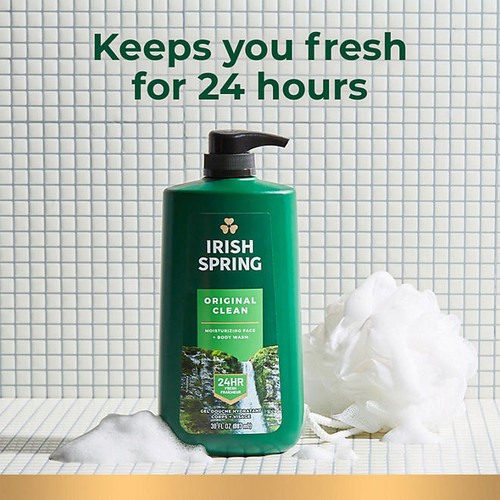 Irish Spring Body Wash for Men, Original Clean (30 fl. oz., 2 pk.) - Picture 5 of 6