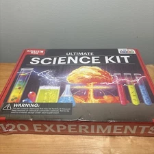 Einstein Box Ultimate Science Kit w/ 120+ Experiments for Kids Stem Age 8+ New