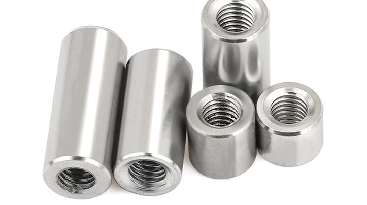 RIGHT LEFT HAND Threaded Insert Tube Adaptor Rose Joint Joiner Stainless Steel E