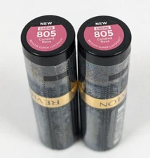 Revlon Super Lustrous Creme Lipstick 2 Pack 805 Candied Rose Sealed Tubes