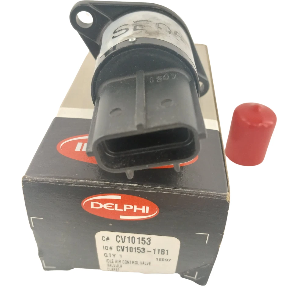 Delphi CV10153 холостого хода воздуха управления клапан IACV подходит Dodge Ram 1500 Jeep новый открытая коробка - Изображение 3 из 4