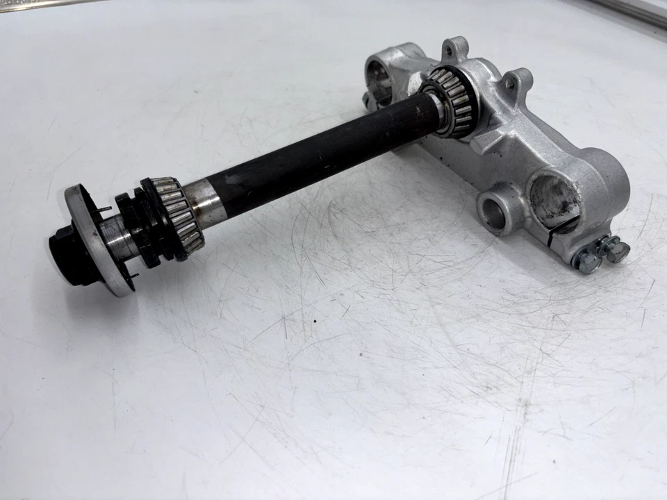 2023 08-23 YAMAHA XT250 TRIPLE ÁRBOL VÁSTAGO DE DIRECCIÓN HORQUILLA Foto 4 de 4