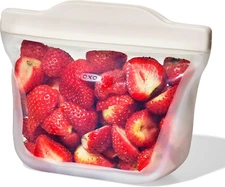 Good Grips Silicone Reusable Bag – Stand-Up Snack (12 Oz) – Oat