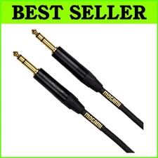 Mogami 2524 6ft TRS Cable with Gold Contacts for Masterful Sound Performance