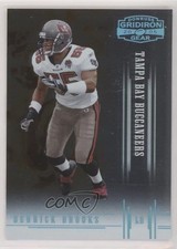 2005 Donruss Gridiron Gear Platinum 10/25 Derrick Brooks #30 HOF 02v3
