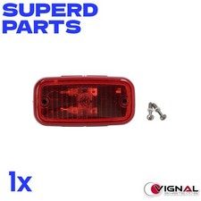 OUTLINE MARKER LIGHTS L/R SHAPE: OVAL RED T4W HEIGHT 55MM; WIDTH 110MM;