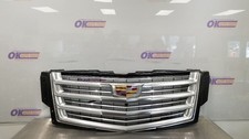 19 Cadillac Escalade Platinum Front Grille With Forward Facing Camera Black