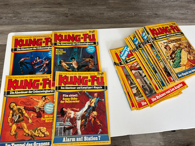 19 X Kung-Fu Comics, u.a. 1-3, Bastei, Nummern in der Beschreibung