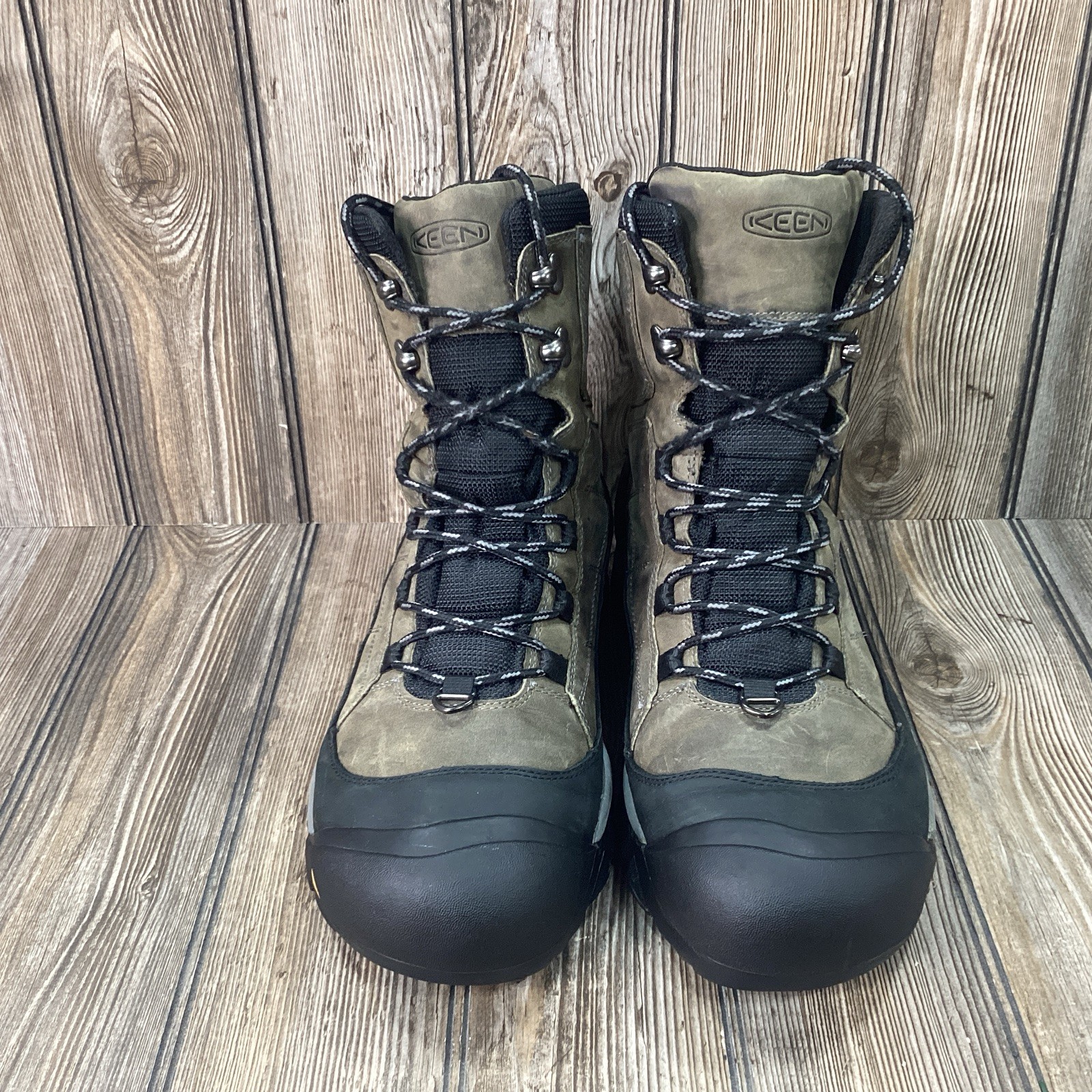 Stivali Keen Summit County da uomo 400 g isolati invernali impermeabili in pelle 11 5 M