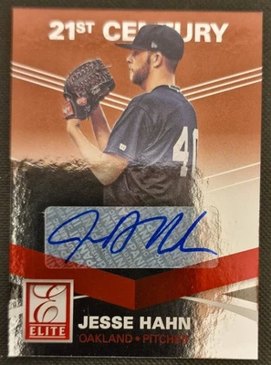 Jessie Hahn - 2015 Panini Elite Baseball - 21st Century- #79 - Athletics - Auto - Image 1 of 3