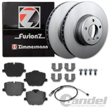 Zimmermann BREMSSCHEIBEN + BEL�GE HINTEN passend f�r BMW 3er 4er G20 G21 G22 G29