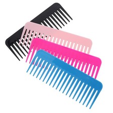 4pcs Random Plastic Comb Barber Styling Comb Hairdressing Plastic Comb