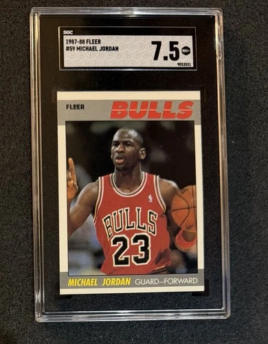 Jordan 1987 Fleer Jordan #59