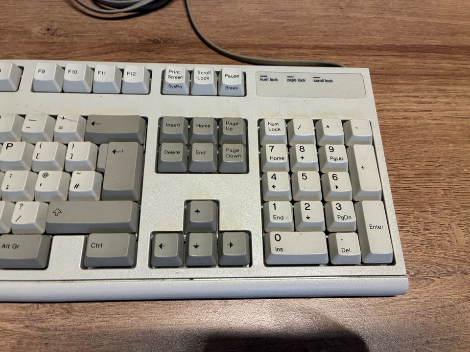 Vintage Lexmark IBM Computer Tastatur Modell PS/2 - Bild 4 von 4