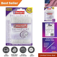 The Doctor's BrushPicks Interdental Toothpicks, 275 Picks