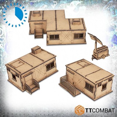 Construction Cabins Tabletop Gelände TTCombat NEU