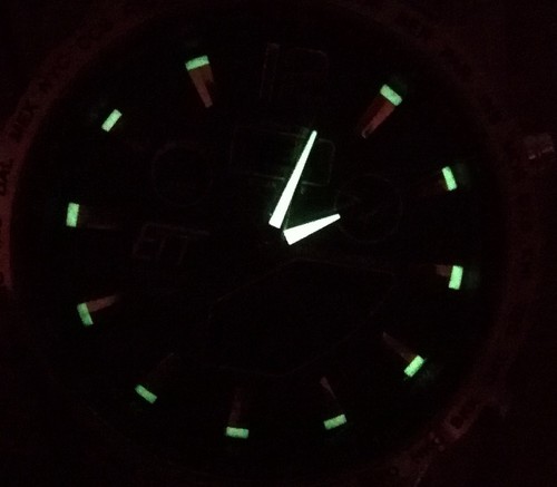 ETT Herrenuhr,Funkuhr,Solaruhr,Chronograph,Datumsanzeige,Leuchtzeiger,Uhr läuft - Foto 5 di 8