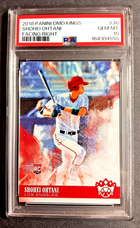 2018 Panini Diamond Kings #76 Shohei Ohtani ROOKIE PSA 10 Angels