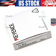 1PCS NEW Keyence FS-N10 Fiber Optic Sensor Amplifier US Free TAX