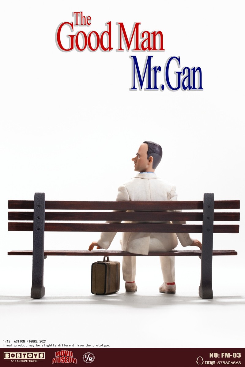 BOBTOYS The Good Man Mr.Gan 1/12 アクションフィ BOBTOYS 1/12 FM-03B Movie Museum Forrest Gump The Good Man