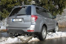 Fox Racinganlage ab Kat re li je 1x100mm eingerollt für Subaru Forester SH ab 07