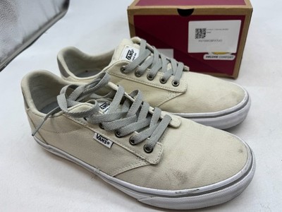 Vans Atwood Deluxe Sneakers Men's Gray Low Top Canvas Athletic Casual Shoes - 9