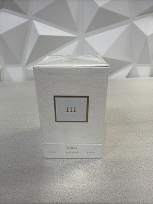 Ajmal Blanche Collection III Eau de Parfum 3.4oz NEW SEALED