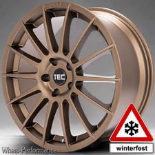 18 Zoll T7 Alufelgen 8x18 5x105 ET35 in bronze für Opel und Chevrolet
