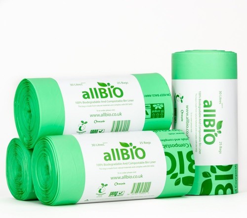 30L Kompostierbare Bio-Müllbeutel für Küche &