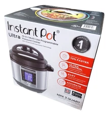 Instant Pot Ultra 3 Qt 10-in-1 Multi- Use , Silver