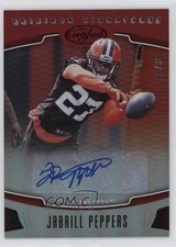 2017 Certified Gridiron Signatures Mirror Red 5/35 Jabrill Peppers Auto 0c6
