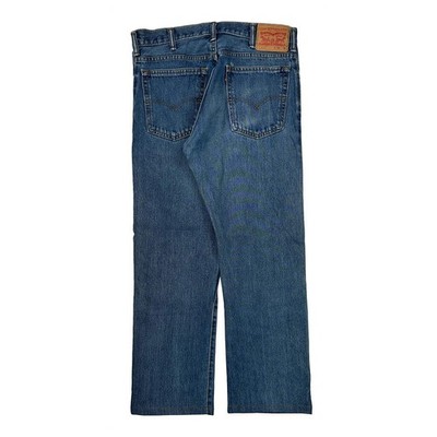 517 Levis Jeans - 32W 28L Blau Baumwolle