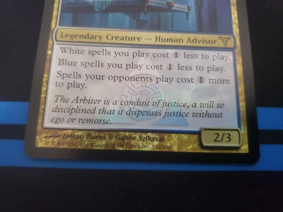 Great Judge Augustine IV Foil Dissension Magic the Gathering Club Rare Used - Image 2 of 4