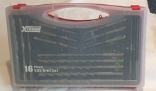 Powerbase Xtreme 16 Piece Drill Set SDS. NEW IN BOX FREE POSTAGE