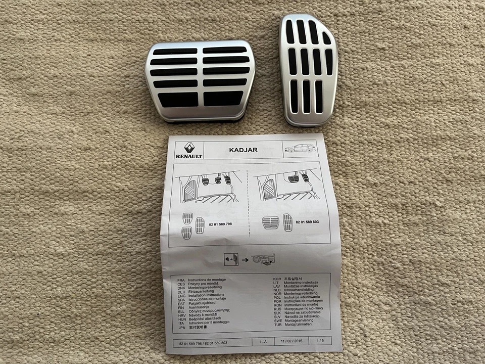 Nuevo juego de pedales automáticos OEM Renault Kadjar Koleos II 8201589803 2015-2020 Foto 4 de 4