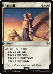 Farewell 242 Commander: Final Fantasy MTG Near Mint