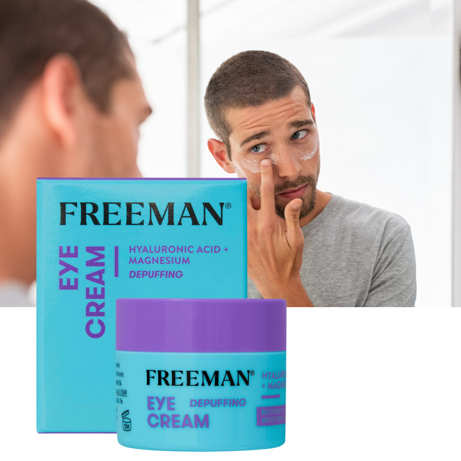 Anti-Aging Eye Cream for Dark Circles, Puffiness & Wrinkles - Moisturizing Treatment