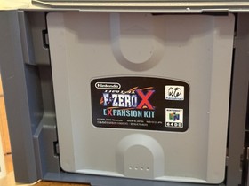 F Zero X Expansion Kit Nintendo 64 NUD-EFZJ-JPN 64DD 2000 w/ Case Manual Used