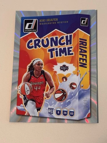 2025 DONRUSS Panini WNBA - Fireworks Kiki Iriafen #13  26/ 99 (RC)