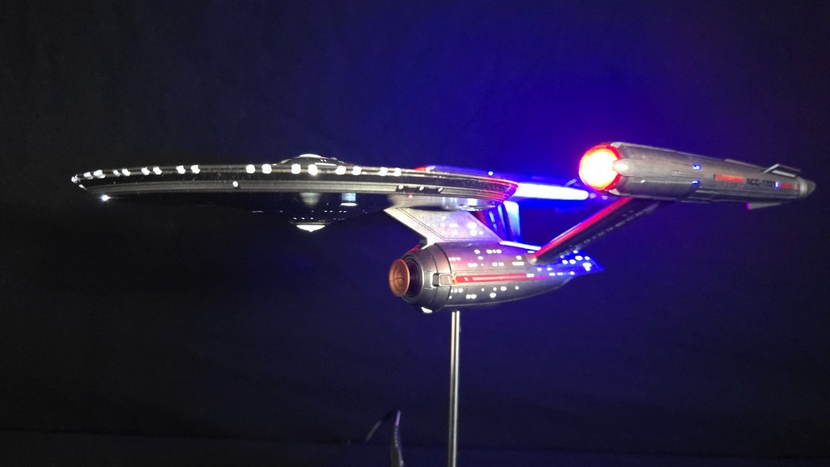 海外製 スタートレック TVライト テレビライト Lighting kit ONLY - Star Trek USS Enterprise NCC 1701 Strange new